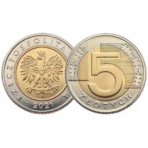 5 Zlotých Polsko 2021