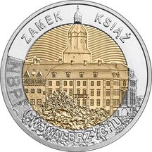 5 Zlotých Polsko 2021 - Zámek Książ