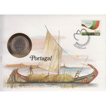 Numismatická obálka Portugalsko 1984