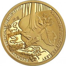 100 EURO Slovensko 2015 - Karpatské bukové pralesy