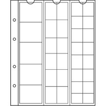 Náhradní listy na mince NUMIS NH33