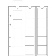 Náhradní listy na mince OPTIMA M15