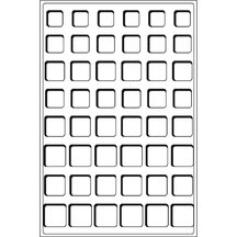 Náhradní zásuvka do kufříku, na EURO mince