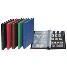 Album na poštovní známky s černými listy A4