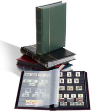 Album na poštovní známky s černými listy A4