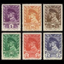 Série známek Československo 1945 - T.G.Masaryk