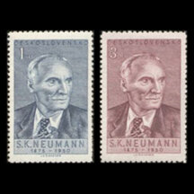 Série známek ČSR 1950 - S.K.Neumann