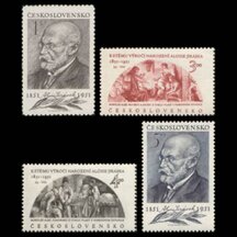Série známek ČSR 1951 - A.Jirásek