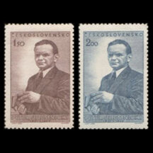 Série známek ČSR 1951 - P.Jilemnický