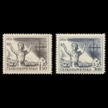 Série známek ČSR 1952 - Lidice
