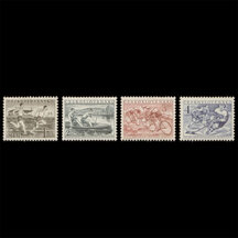 Série známek ČSR 1952 - Sport