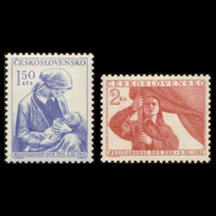 Série známek ČSR 1953 - MDŽ