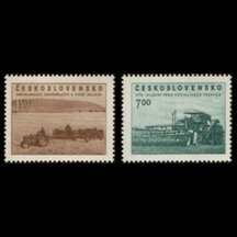 Série známek ČSR 1953 - Zemědělství
