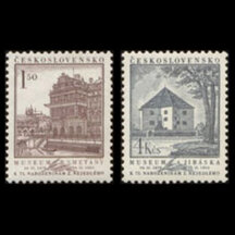 Série známek ČSR 1953 - Z. Nejedlý