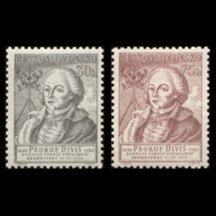 Série známek ČSR 1954 - Prokop Diviš