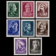 Série známek SR 1944 - Knížata