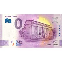 0 Euro Suvenýr 2022 - Banka Žilina