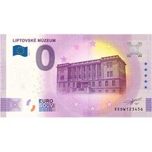 0 Euro Suvenýr 2022 - Liptovské muzeum