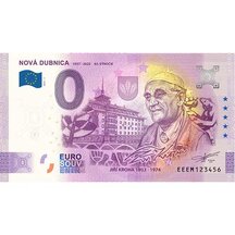 0 Euro Suvenýr 2022 - Nová Dubnica - 65. výročí