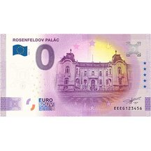 0 Euro Suvenýr 2022 - Rosenfeldův palác