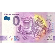 0 Euro Suvenýr 2024 - Šťastné a veselé
