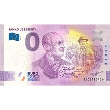 0 Euro Suvenýr 2024 - Janko Jesenský