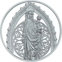 Medaile Madona z Lomničky (Ag)