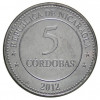 5 Cordobas Nikaragua 2012 - Cordoba (Obr. 0)