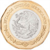 20 Pesos Mexico 2021 - Zánik Tenochtitlanu (Obr. 0)