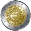 2 EURO Holandsko 2012 - 10. rokov Euro meny (Obr. 0)
