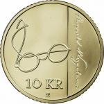 10 Kroner Nórsko 2008 - Henrik Wergeland