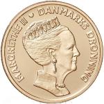 20 Kroner Dánsko 2020 - 80. narodeniny Margrethe II