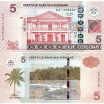 5 Dollars 2012 Surinam
