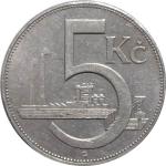 5 Koruna Československo 1938
