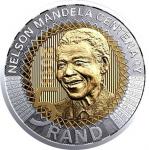 5 Rand Južná Afrika 2018 - Nelson Mandela
