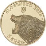 5 EURO Slovensko 2023 - Medveď hnedý