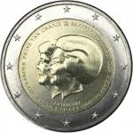 2 EURO Holandsko 2013 - Beatrix a W. Alexander
