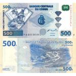 500 Francs 2002 Kongo