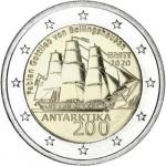 2 EURO Estónsko 2020 - Objavenie Antarktídy