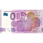 0 Euro Souvenir Fínsko 2020 - Aleksanteri III