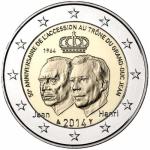 2 EURO Luxembursko 2014 - 50. výročie