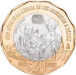 20 Pesos Mexico 2022 - Mennoniti