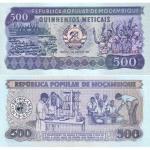 500 Meticais 1989 Mozambik