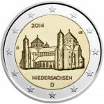 2 EURO Nemecko 2014 - Spolková krajina Niedersachsen D