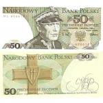 50 Zlotych 1988 Poľsko
