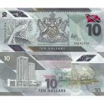10 Dollars 2020 Trinidad a Tobago