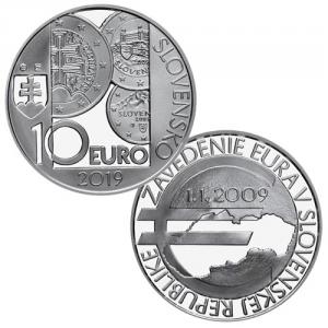 10 EURO Slovensko 2019 - Zavedenia eura
Kliknutím zobrazíte detail obrázku.
