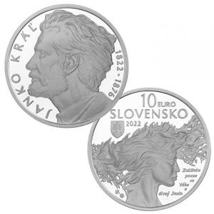 10 EURO Slovensko 2022 - Janko Kráľ
Kliknutím zobrazíte detail obrázku.