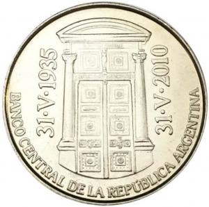 2 Pesos Argentína 2010 - Centrálna banka
Kliknutím zobrazíte detail obrázku.