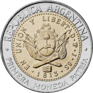 1 Peso Argentína 2013 - Prvá minca
Kliknutím zobrazíte detail obrázku.